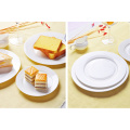 Haonai hotel dinner plate white porcelain/ceramic dinner plate oval shape flat plate for dinning,party